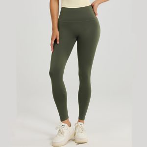 AUGOO Soft Yoga Pants for Women,High Waisted Tummy Control Workout Leggings ,Non See Through